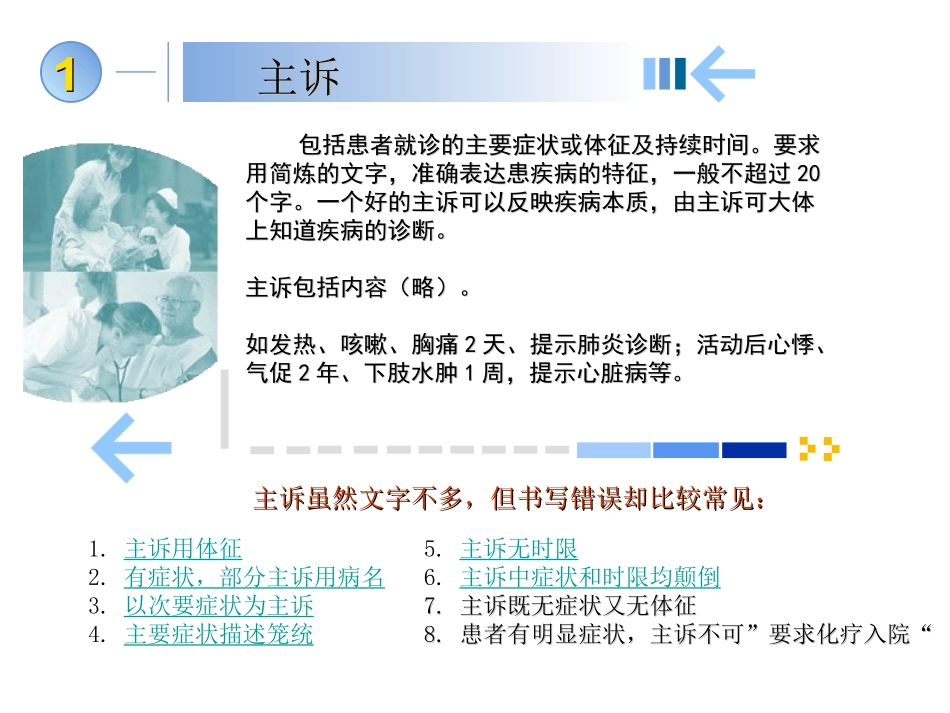 病历书写常见错误剖析  张本灏_第3页