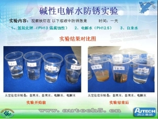 电解水 强碱性电解水——实验数据