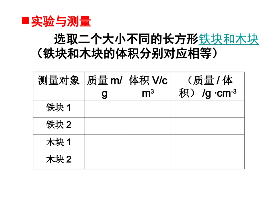 三、物质的密度（1）_第3页