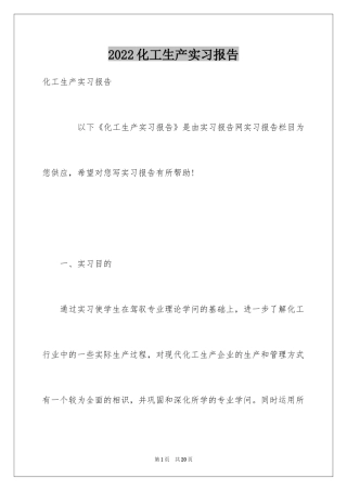 2024化工生产实习报告_3