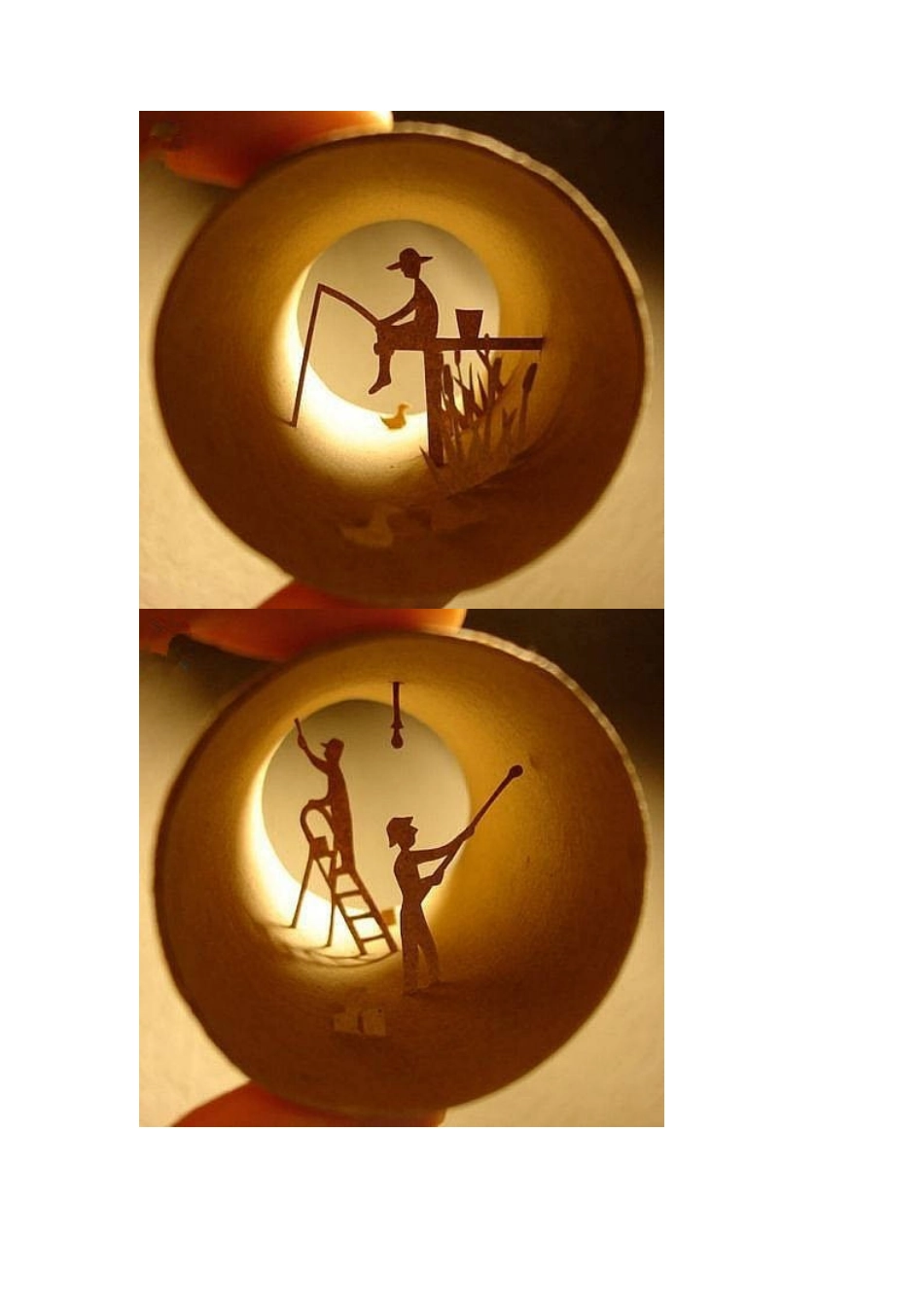 幼儿园精美纸筒手工作品_第1页