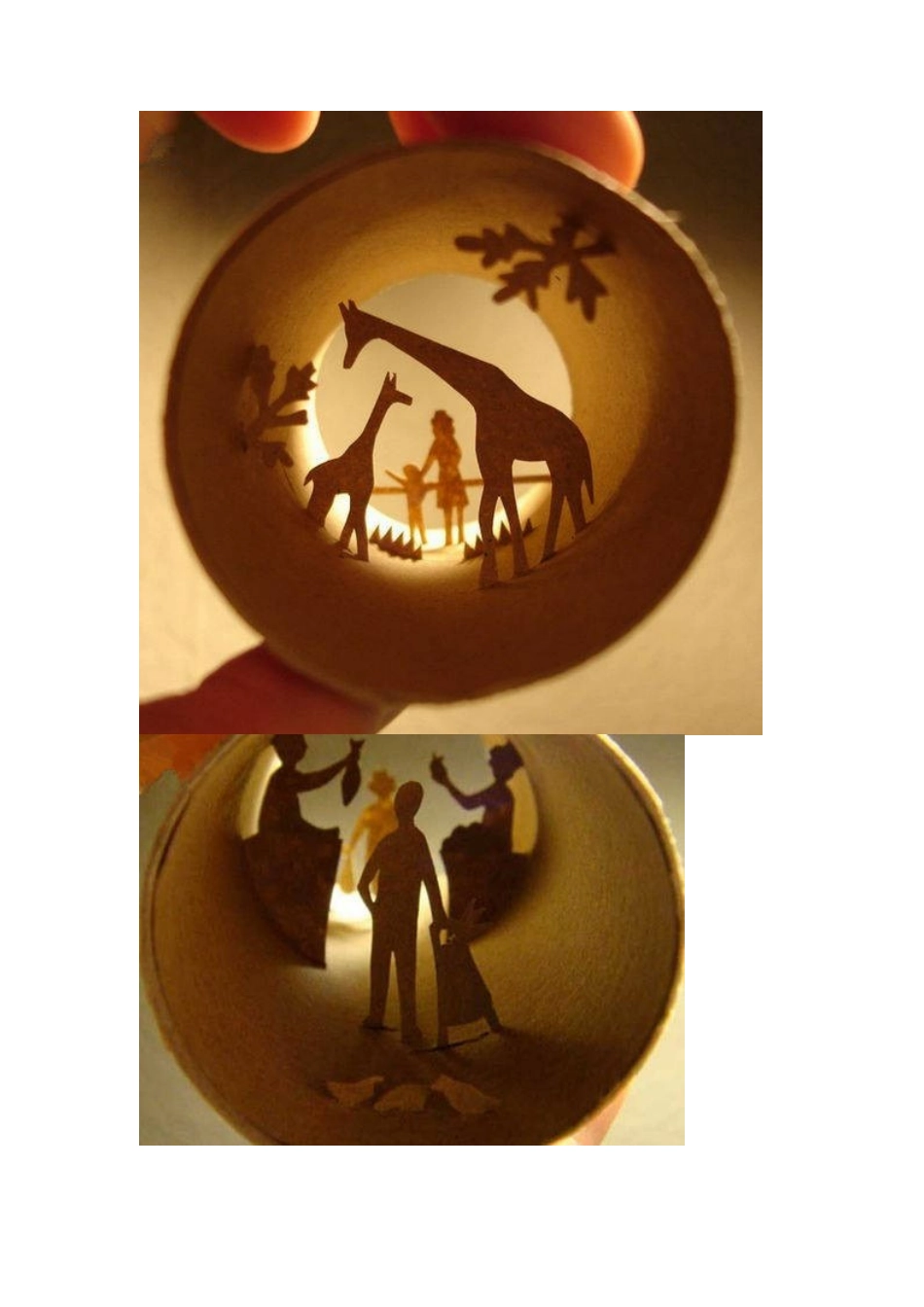 幼儿园精美纸筒手工作品_第3页