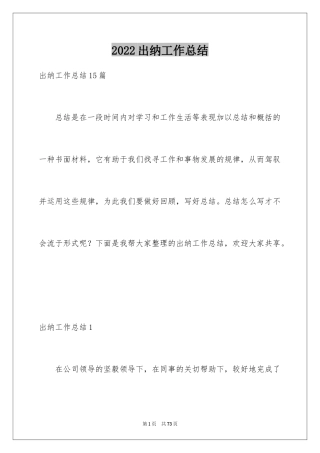 2024出纳工作总结_7