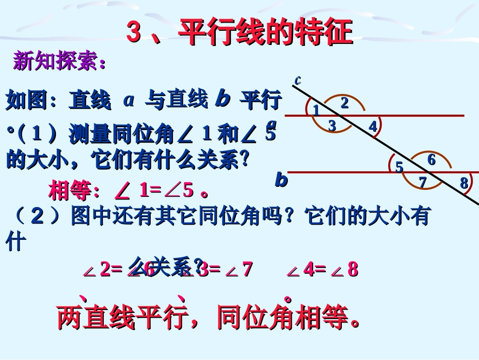 平行线的特征 (2)_第3页