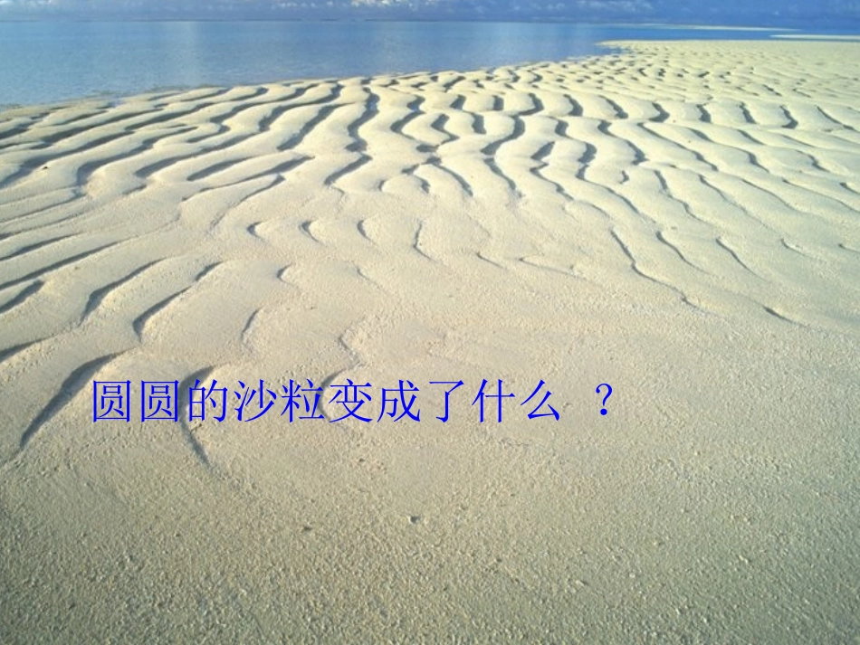 圆圆的沙粒第一课时_第2页
