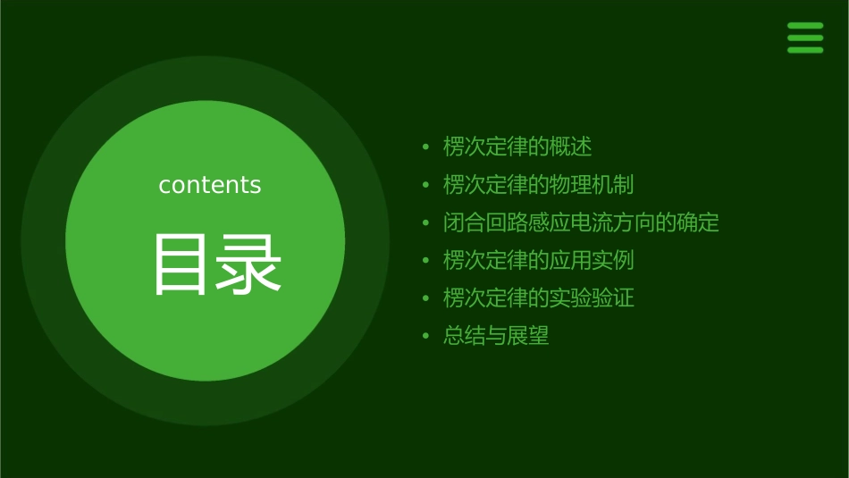 楞次定律闭合回路的感应电流的方向课件_第2页