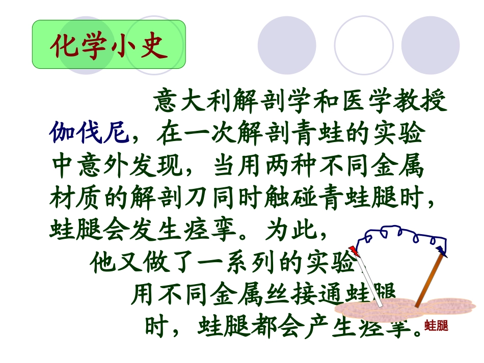 高一化学：22《化学能与电能》（新）_第2页