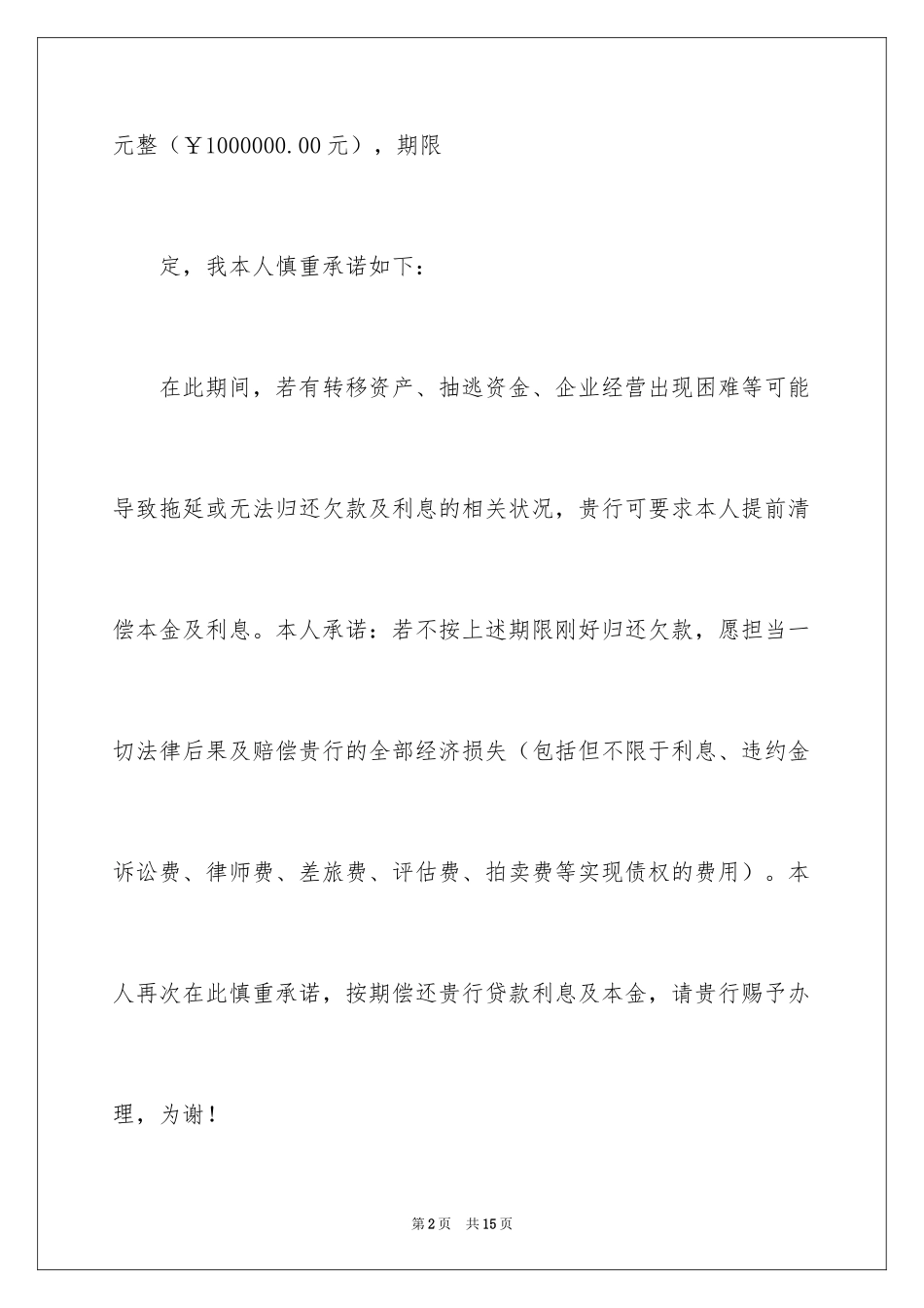 2024公司还款承诺书_16_第2页