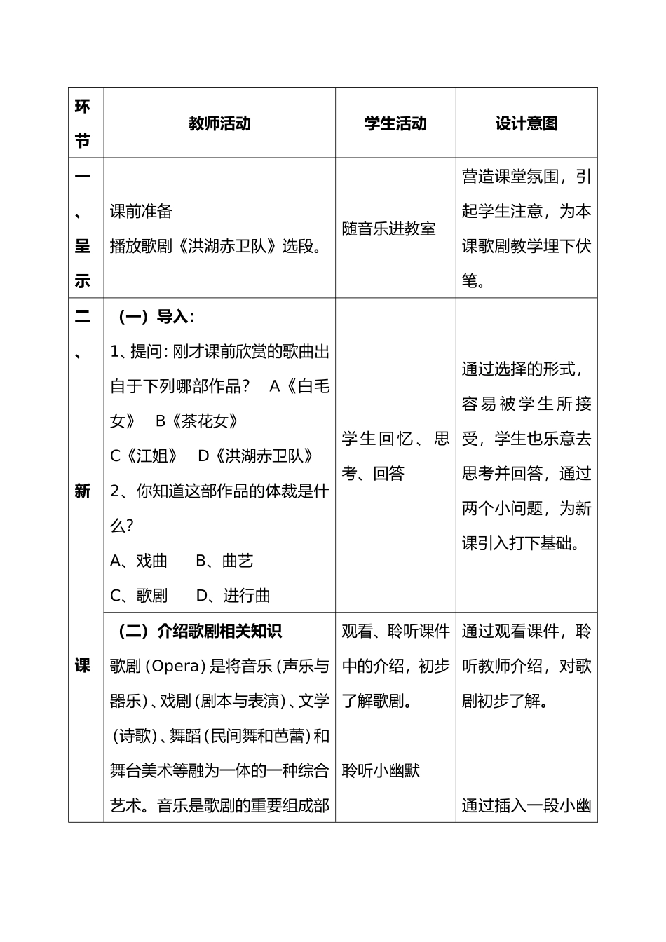 初探歌剧教案_第2页
