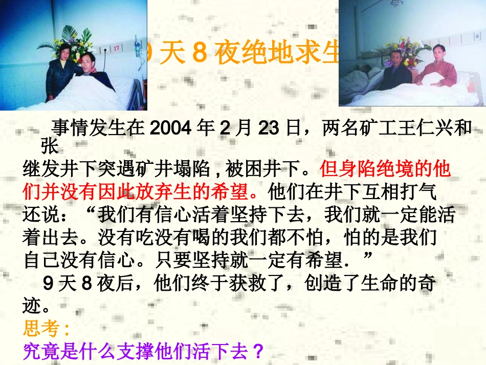 珍爱我们的生命PPT_第3页