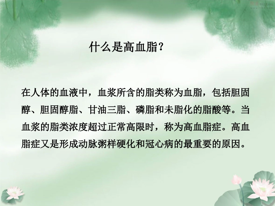 王忠医生讲解——高血脂膳食指导讲义_第3页