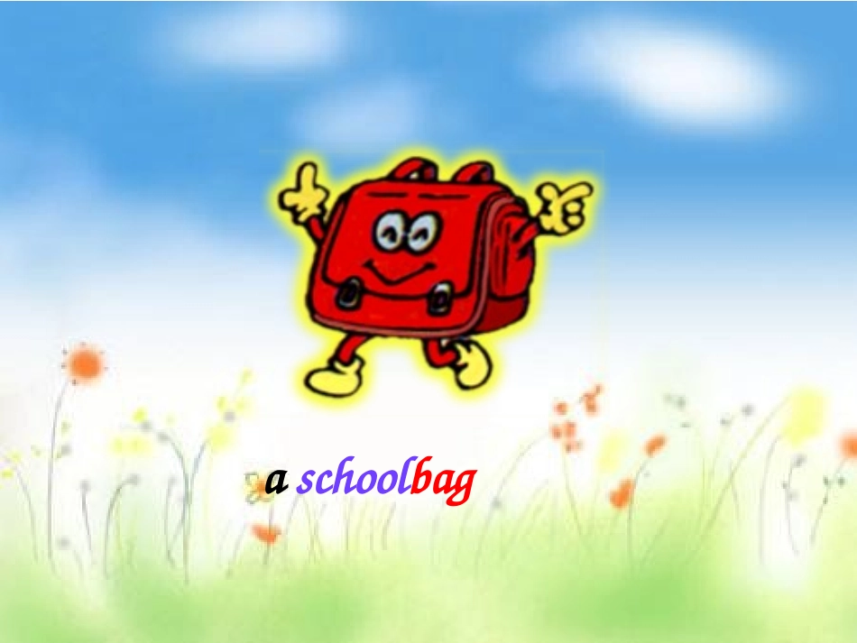 人教PEP版四年级英语上册《Unit2_My_Schoolbag》PPT课件_第2页