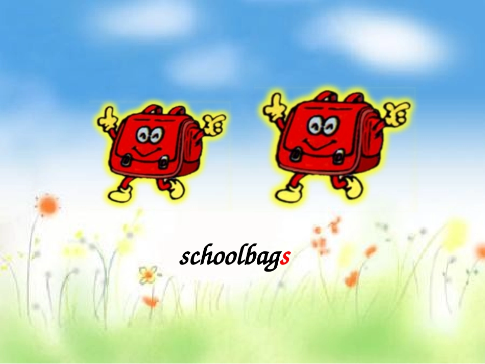 人教PEP版四年级英语上册《Unit2_My_Schoolbag》PPT课件_第3页