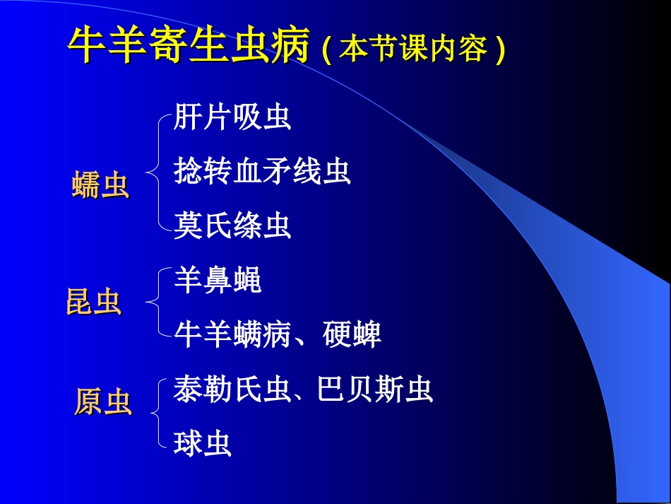 牛羊病寄生虫病1_第1页