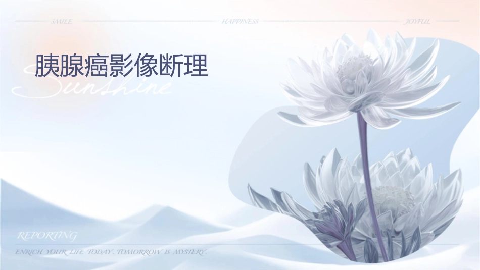 胰腺癌影像诊断护理课件_第1页
