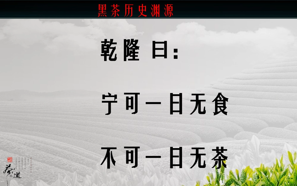 湖南益阳安化黑茶PPT_第2页