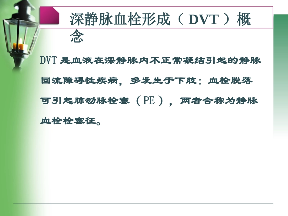 深静脉静脉血栓形成及诊治_第2页