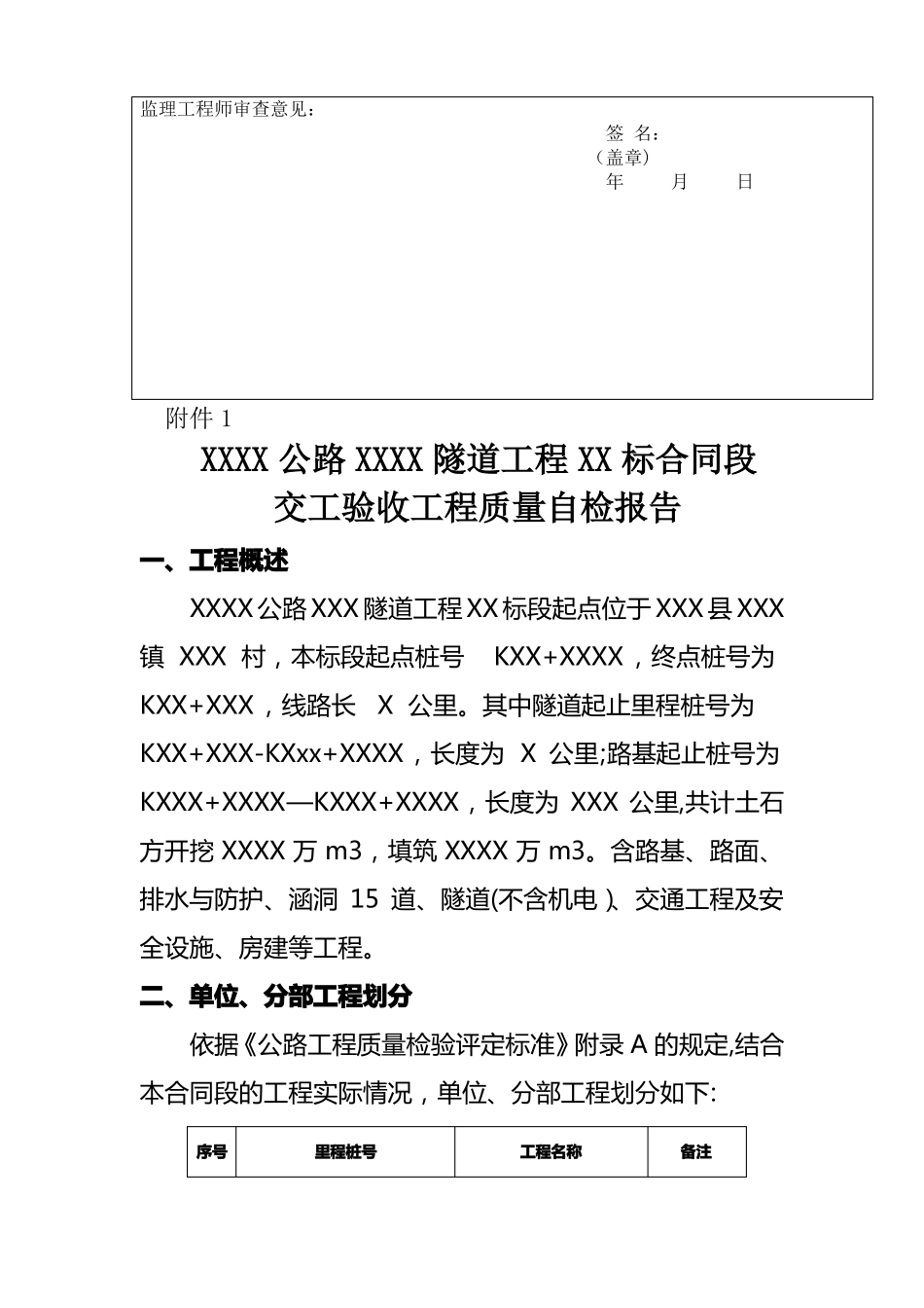 公路工程质量自检报告及施工总结_第2页