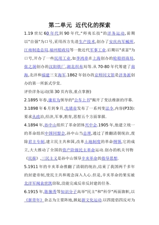 近代化的探索