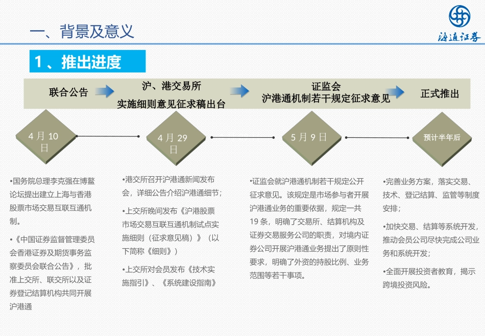 海通证券沪港通业务介绍_第3页