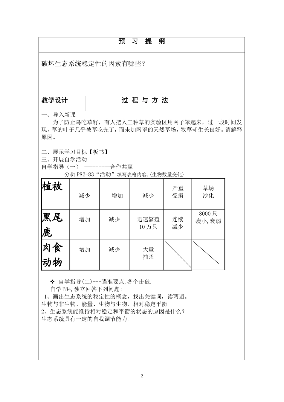 八年级上第三节+生态系统的稳定性_第2页