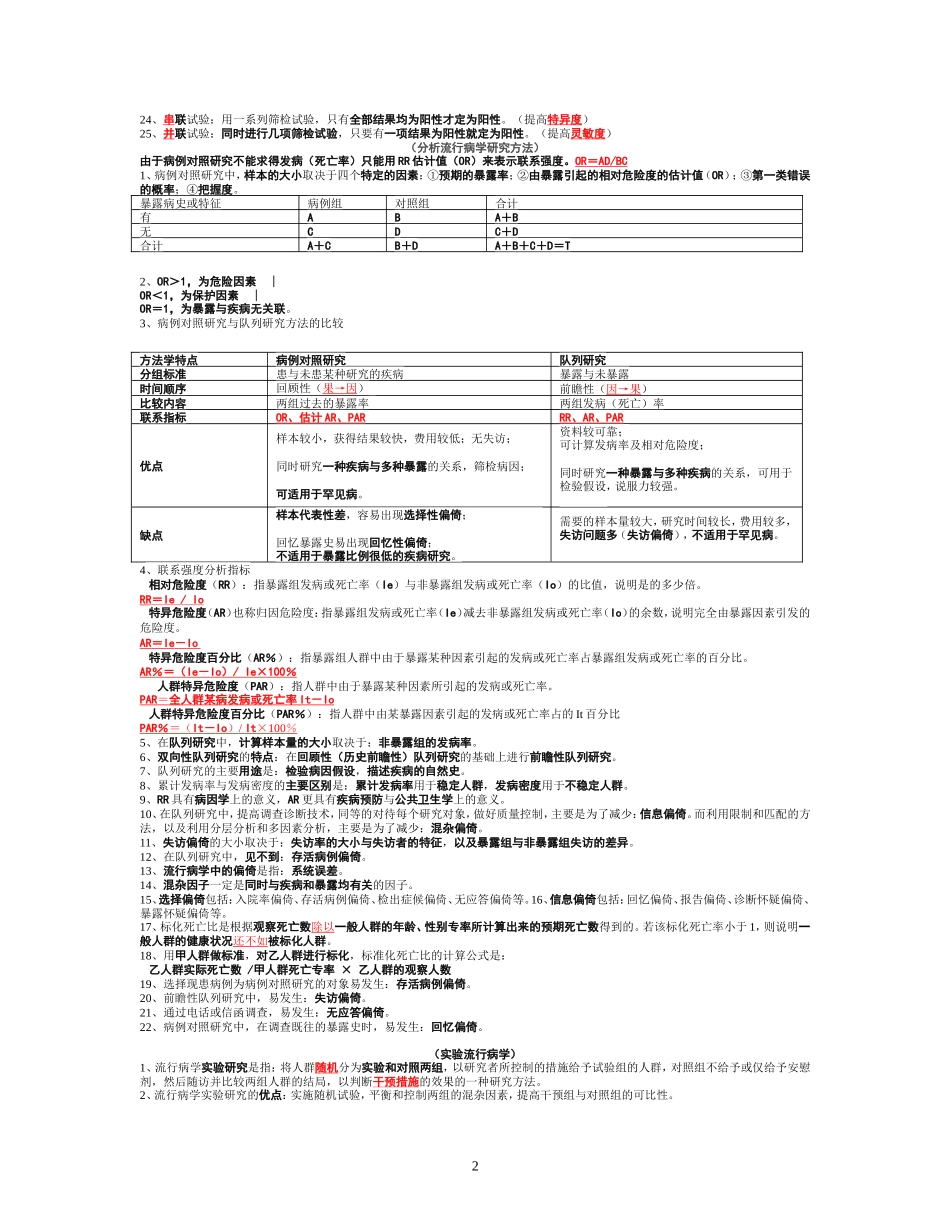 流行病学讲义_第2页