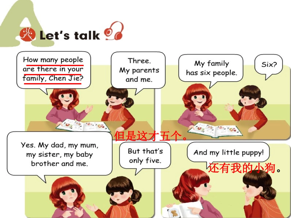 2013新版PEP小学英语四年级上册Unit6_Meet_my_family_A_Let's_spell2_第2页