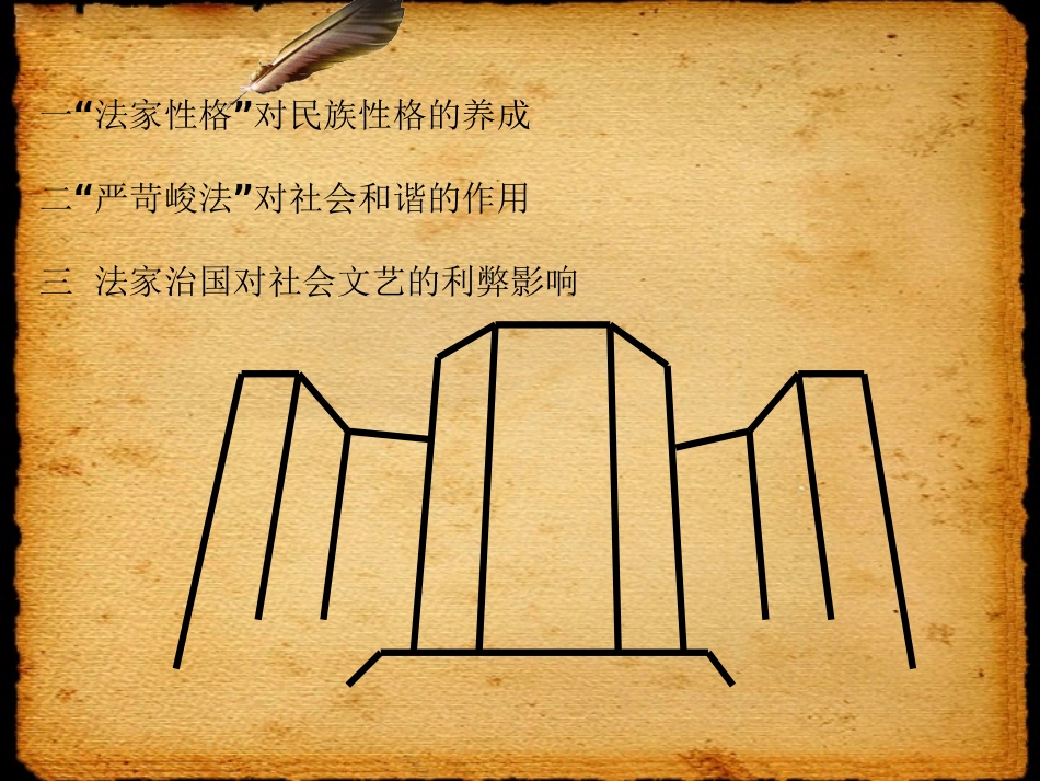 法家精神对民族性格与文艺领域的影响--作业.._第3页