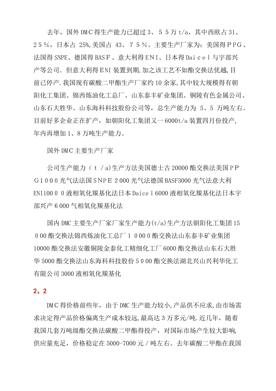 碳酸二甲酯调研报告_第2页