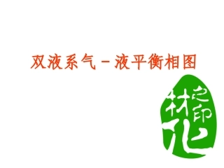 气液平衡相图1
