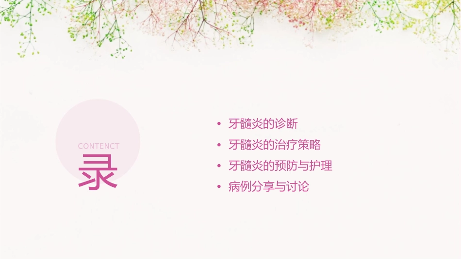 牙髓炎的诊断与治疗策略课件_第2页