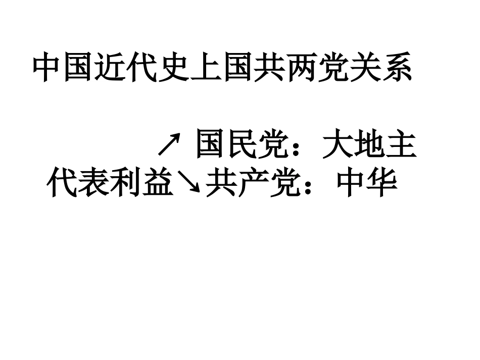 中考专题：近代史上国共两党关系（李）_第2页