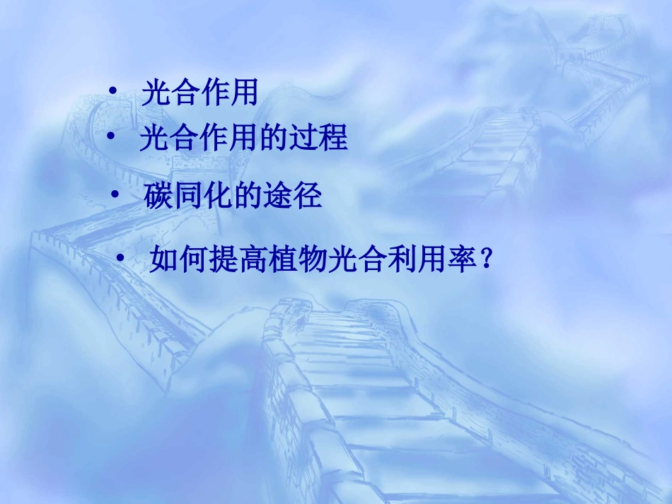 植物的呼吸作用分解_第1页