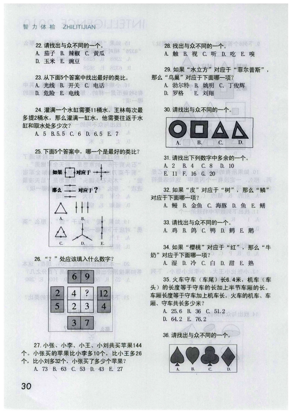 标准智商测试_第3页