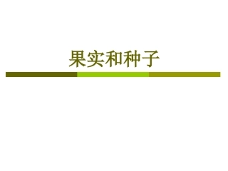 果实种子类药材