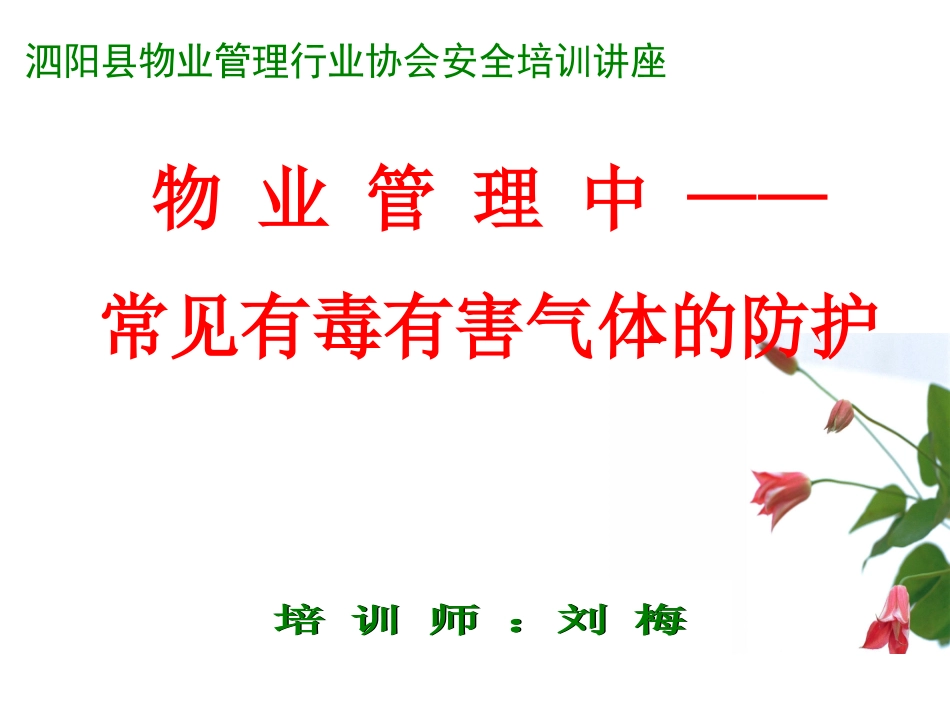 有毒有害气体防护2014.8_第1页