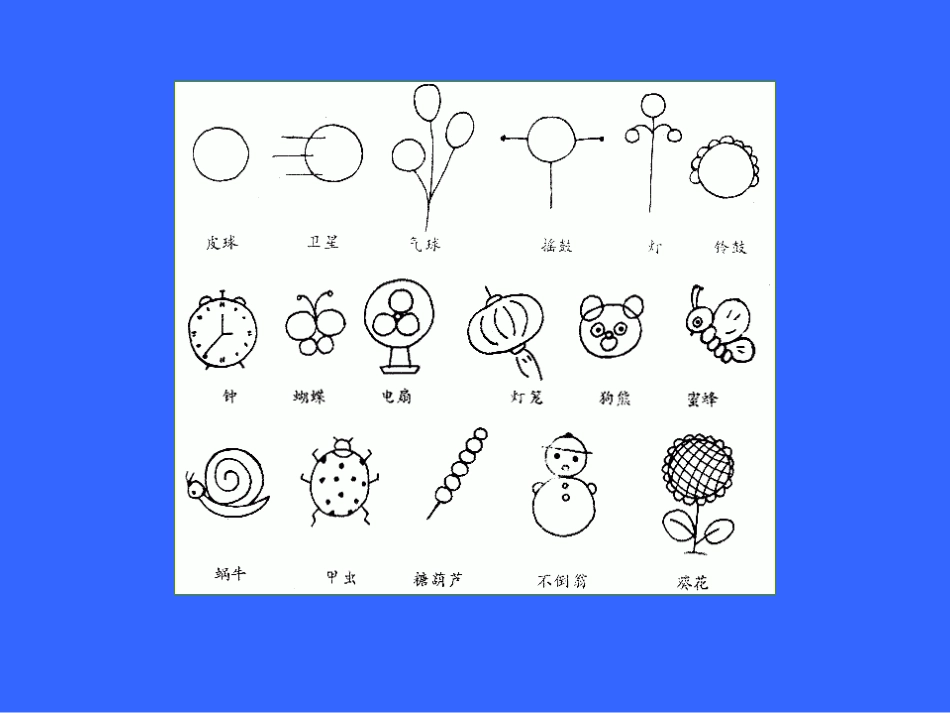 最实用的儿童简笔画大全_第1页