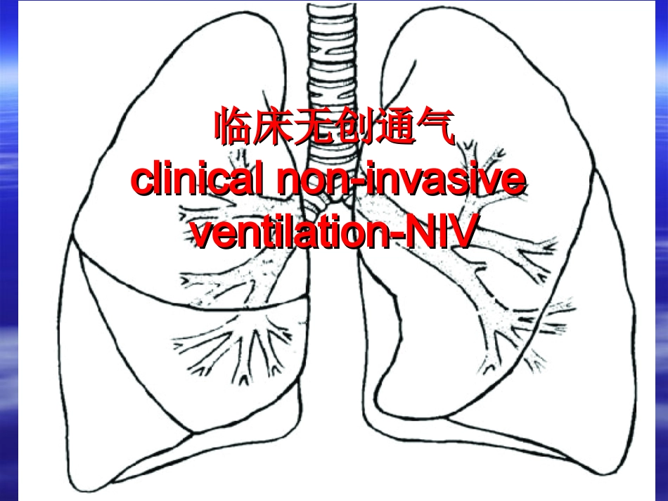 无创呼吸机使用_第1页