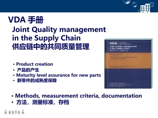 新零件的成熟度保障—MLA