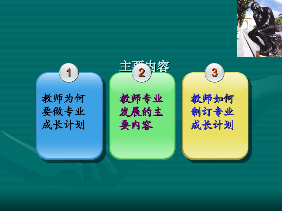 教师怎样设计专业发展规划_第2页