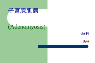 教学查房子宫腺肌病-(2)
