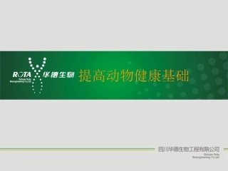 提高动物健康基础