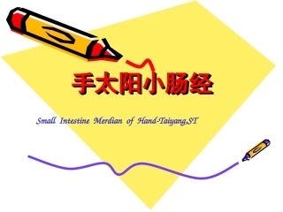 手太阳小肠经腧穴