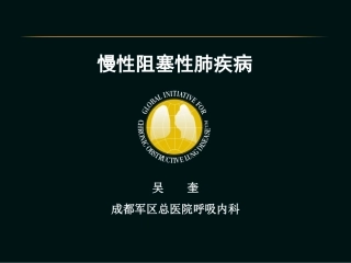 慢性阻塞性肺病(吴奎)