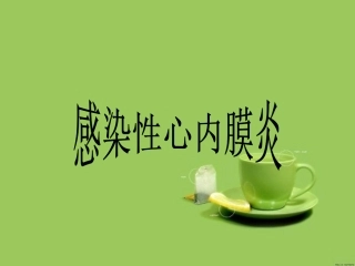 感染性心内膜炎----赖柳兰
