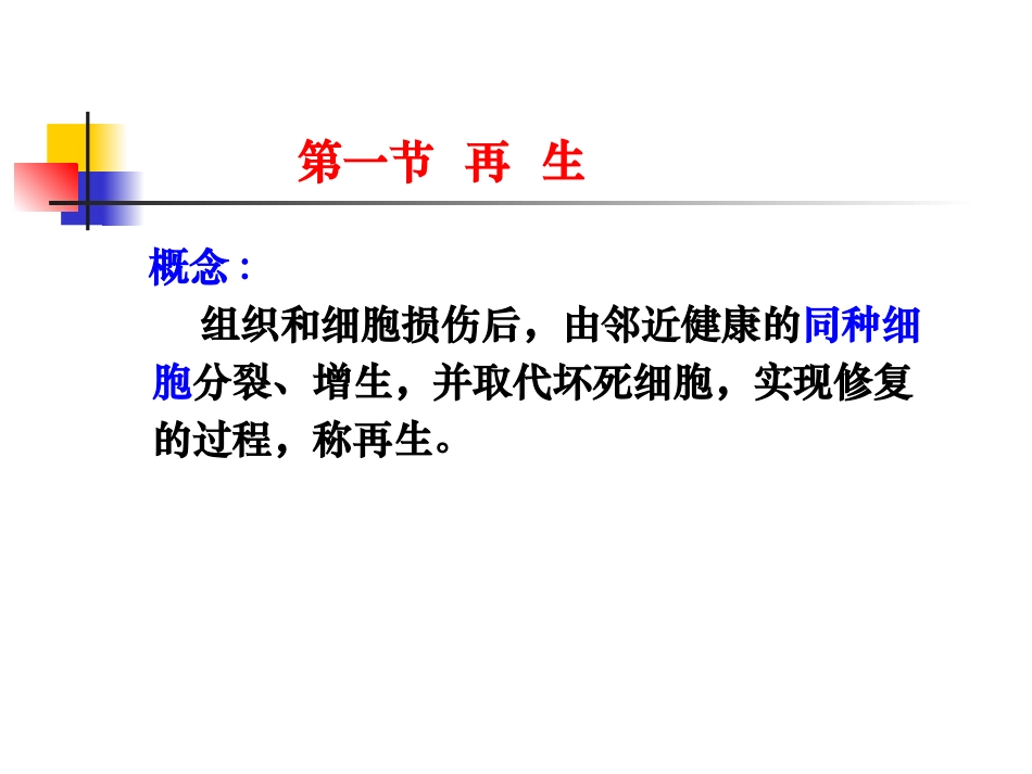 幼稚组织和细胞的再生能力较强_第3页