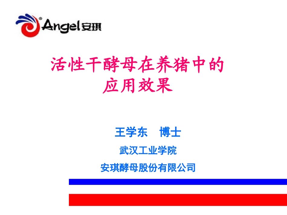 干酵母的营养-宜昌安琪酵母_第1页