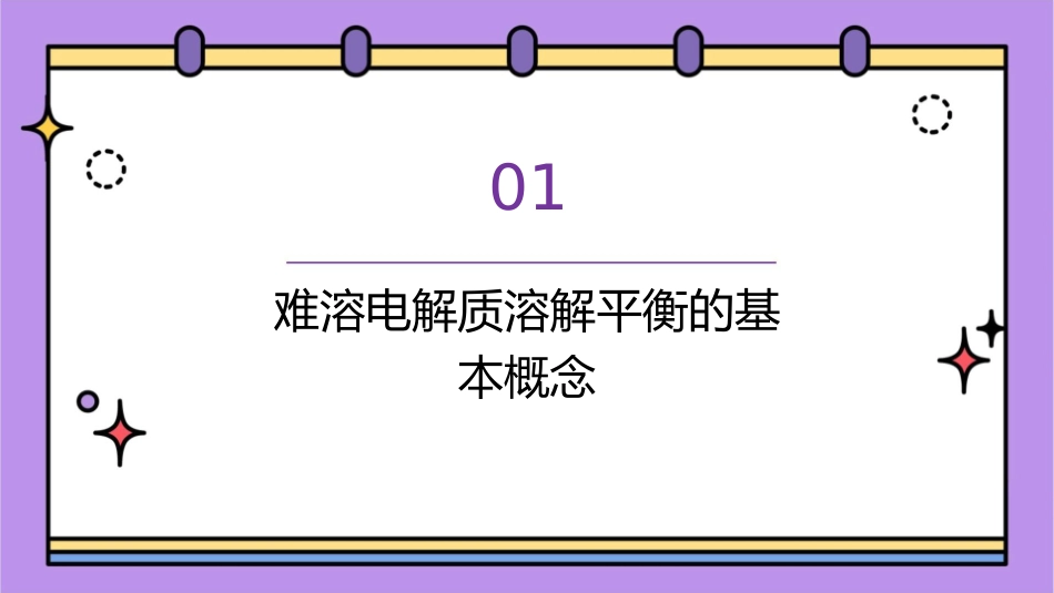 难溶电解质的溶解平衡公开课课件_第3页