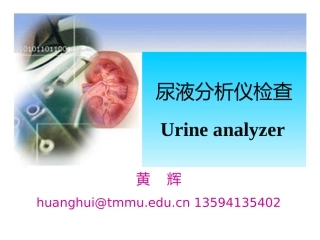 尿液分析仪检查