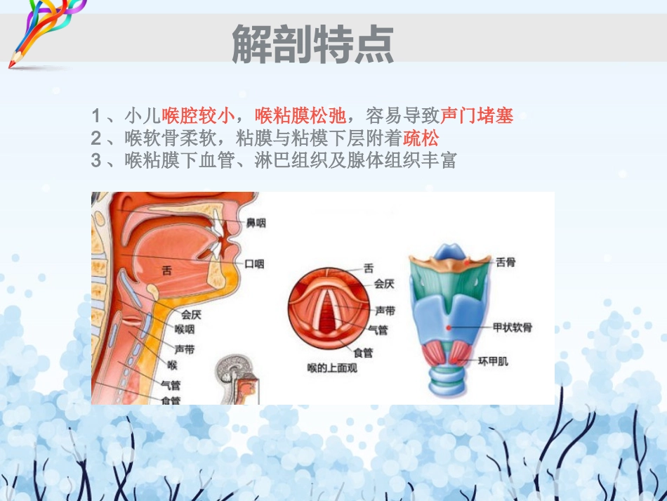 小儿急性喉炎查房_第3页